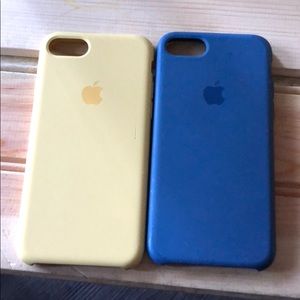 iPhone 7 Apple brand blue case